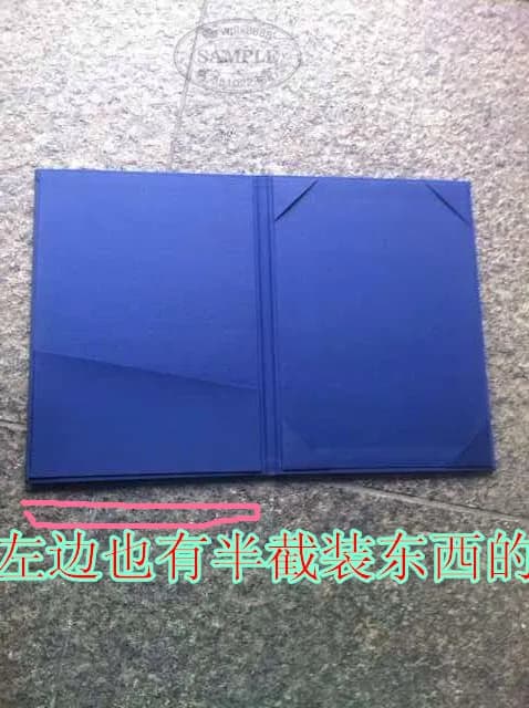 日本大手前大学毕业证学位记外壳样本