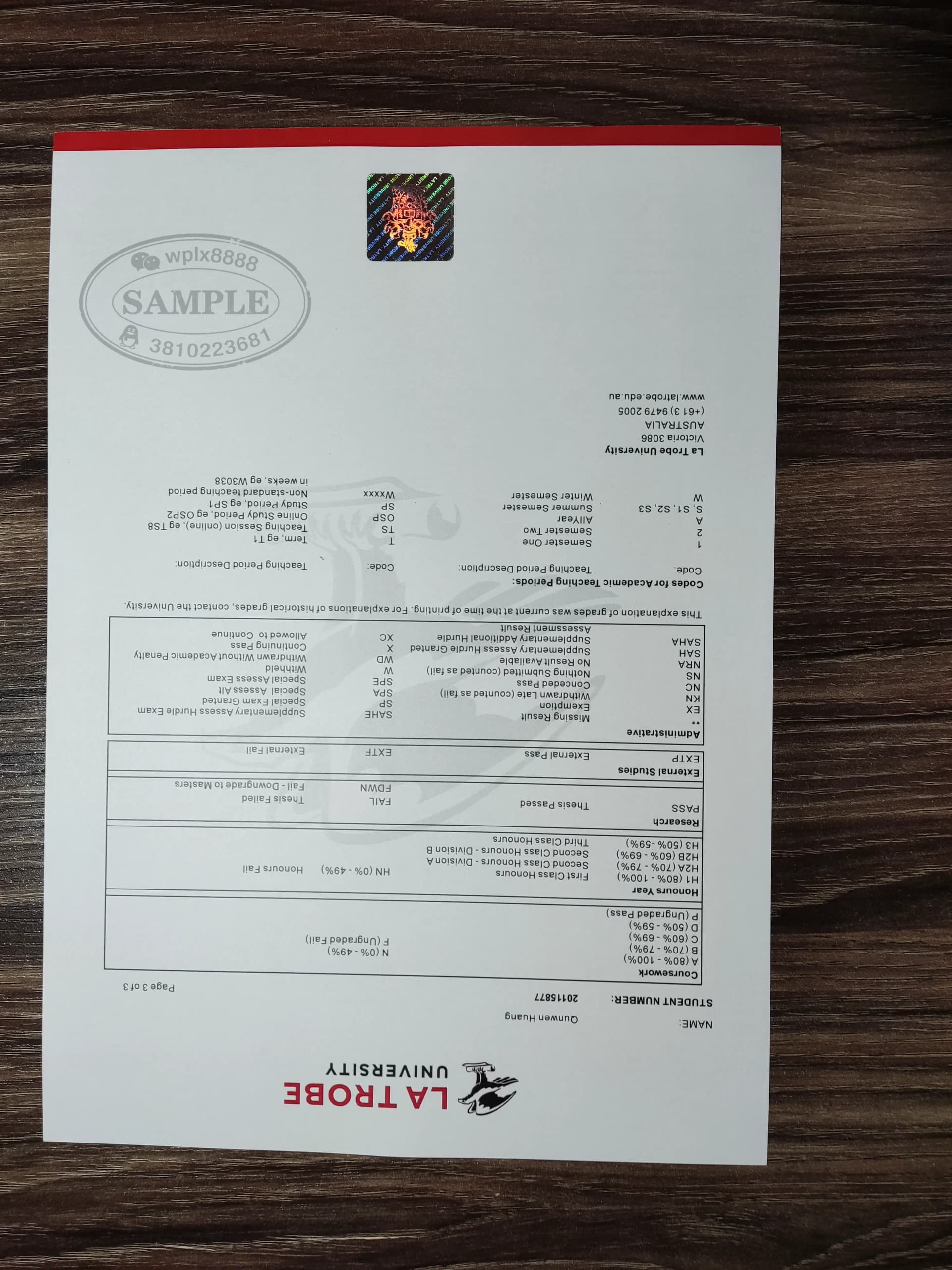 澳洲乐卓博大学成绩单样本与学历认证重要性深度解析 澳洲乐卓博大学成绩单样本与学历认证重要性深度解析