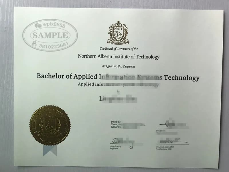 加拿大北阿尔伯塔理工学院NAIT毕业证学位证案例 加拿大北阿尔伯塔理工学院NAIT毕业证学位证案例