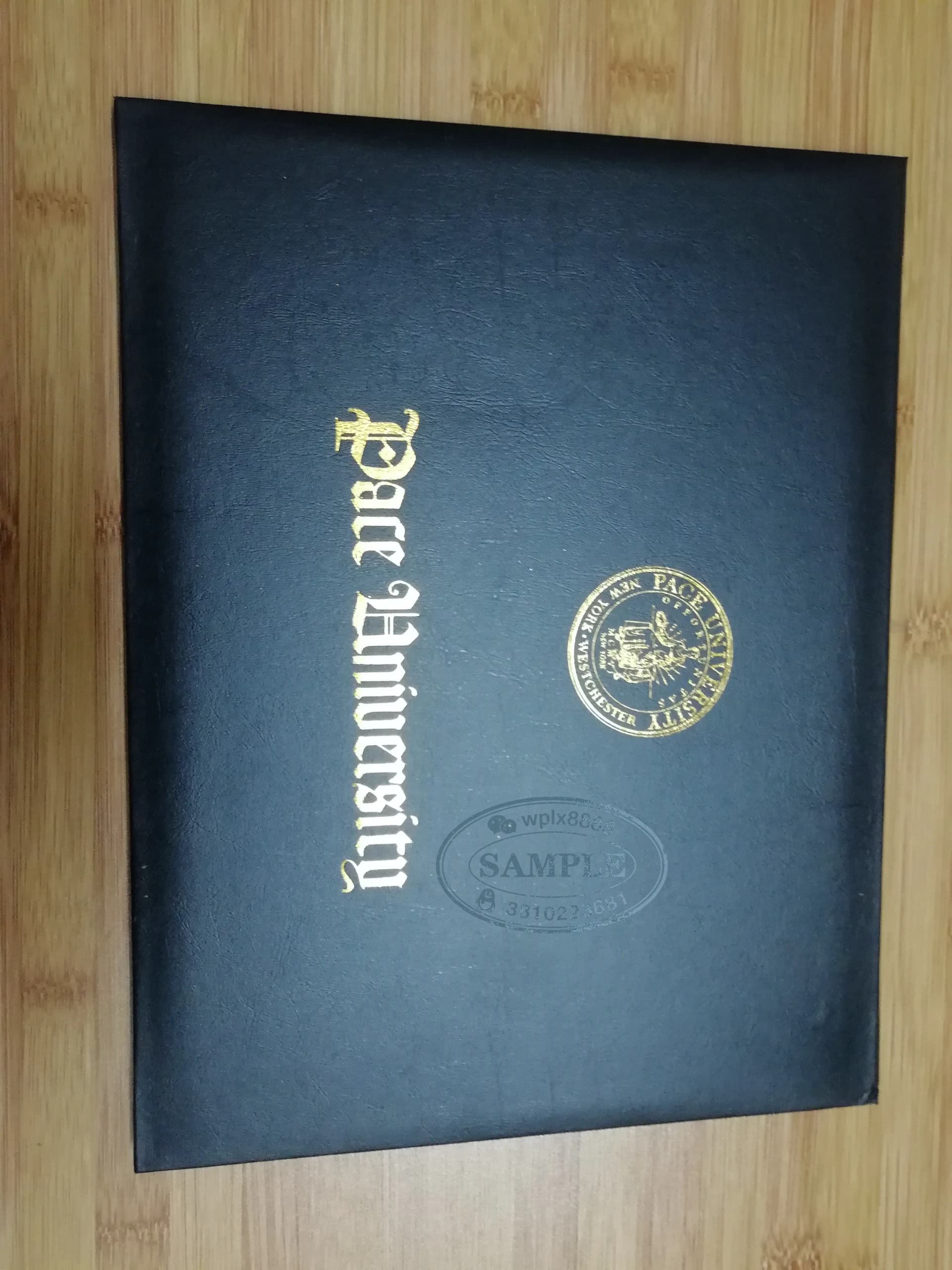 美国佩斯大学毕业证书外壳案例参考 美国佩斯大学毕业证书外壳案例参考