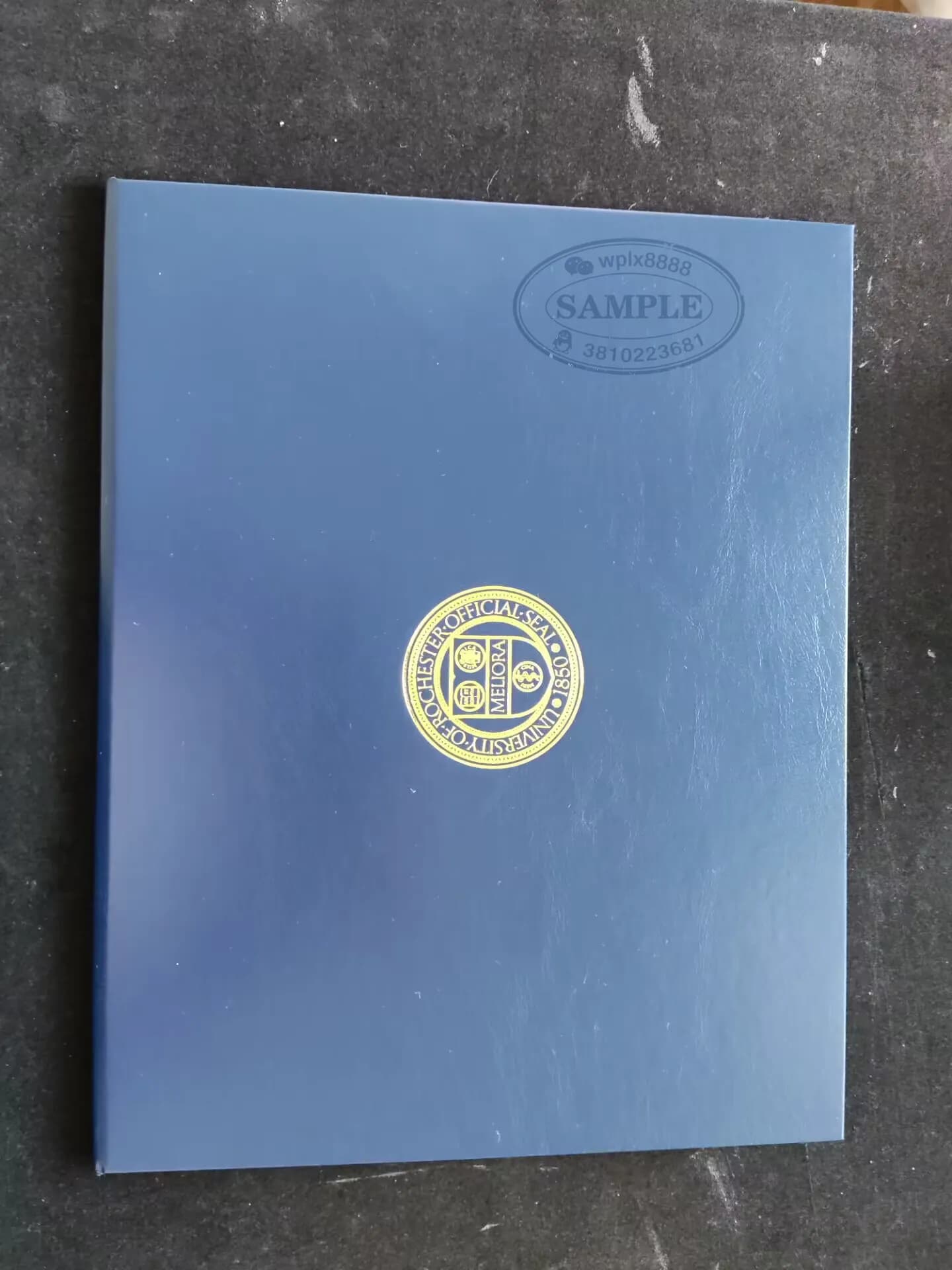 罗切斯特大学毕业证学位证书封皮成品案例 罗切斯特大学毕业证学位证书封皮成品案例