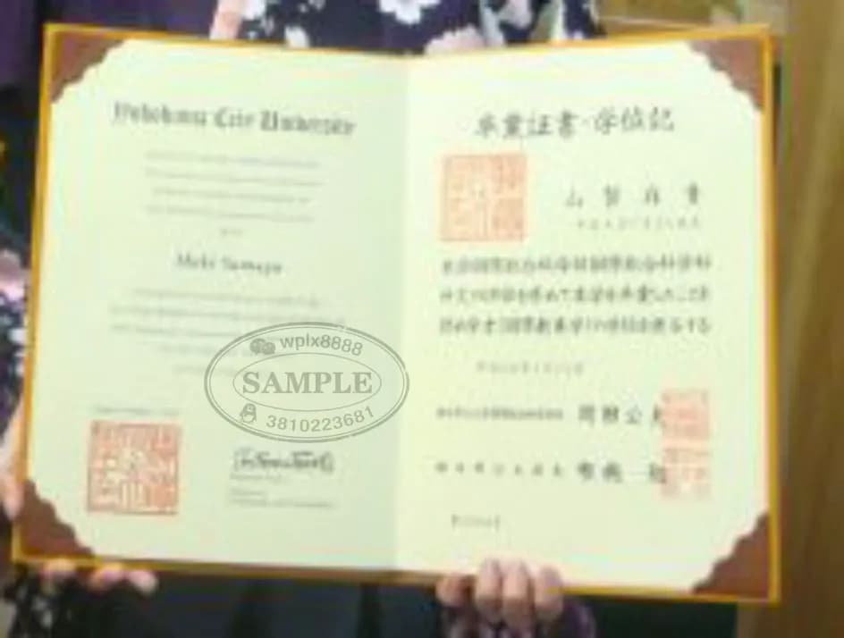 日本横滨市立大学毕业证学位证原版案例 日本横滨市立大学毕业证学位证原版案例